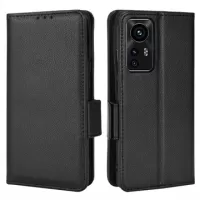 Xiaomi 12/12X Wallet Case with Magnetic Closure - Black