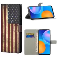 Style Series Xiaomi Redmi Note 11/11S Wallet Case - Vintage American Flag