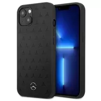 Mercedes-Benz Transparent Line iPhone 13 Mini Leather Case - Black