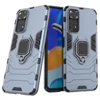 Xiaomi Redmi Note 11/11S Hybrid Case with Ring Holder - Blue
