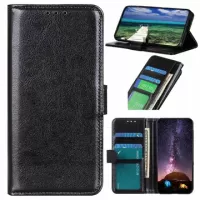 Motorola Moto E32 Wallet Case with Magnetic Closure - Black