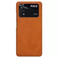 Nillkin Qin Series Xiaomi Poco M4 Pro Flip Case - Brown