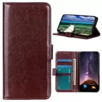 Motorola Moto G32 Wallet Case with Magnetic Closure - Brown