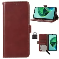 Xiaomi Redmi 10 5G/Note 11E Wallet Leather Case with RFID - Brown