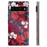 Google Pixel 6 Pro TPU Case - Vintage Flowers