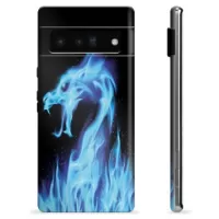 Google Pixel 6 Pro TPU Case - Blue Fire Dragon