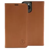 JT Berlin BookCase Tegel iPhone 13 Pro Max Flip Leather Case - Cognac