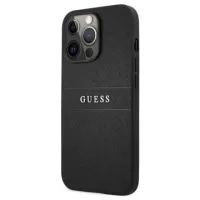 Guess Saffiano iPhone 13 Pro Max Hybrid Case - Black