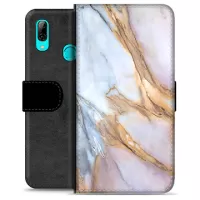 Huawei P Smart (2019) Premium Wallet Case - Elegant Marble