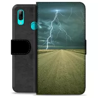 Huawei P Smart (2019) Premium Wallet Case - Storm