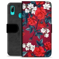 Huawei P Smart (2019) Premium Wallet Case - Vintage Flowers
