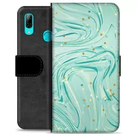 Huawei P Smart (2019) Premium Wallet Case - Green Mint