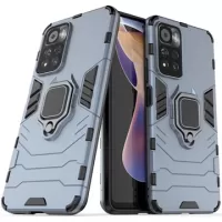 Xiaomi Redmi Note 11 Pro/Note 11 Pro+ Hybrid Case with Ring Holder - Blue