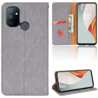 Bi-Color Series OnePlus Nord N100 Wallet Case - Grey