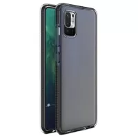 Spring Series Xiaomi Redmi Note 10 5G, Poco M3 Pro 5G TPU Case - Clear / Black
