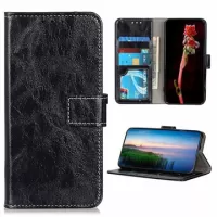 Motorola Moto G52 Wallet Case with Magnetic Closure - Black