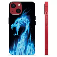 iPhone 13 Mini TPU Case - Blue Fire Dragon