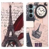 Glam Series Motorola Moto G200 5G Wallet Case - Eiffel Tower
