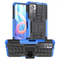 Xiaomi Poco M4 Pro 5G Anti-Slip Hybrid Case - Blue / Black