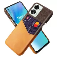 KSQ OnePlus Nord 2T Case with Card Pocket - Brown