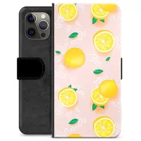 iPhone 12 Pro Max Premium Wallet Case - Lemon Pattern
