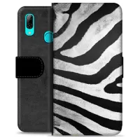 Huawei P Smart (2019) Premium Wallet Case - Zebra