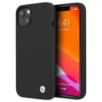 BMW Signature Logo iPhone 13 Silicone Case - Black