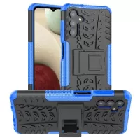 Samsung Galaxy A13 5G Anti-Slip Hybrid Case with Kickstand - Blue / Black