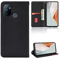 Bi-Color Series OnePlus Nord N100 Wallet Case - Black
