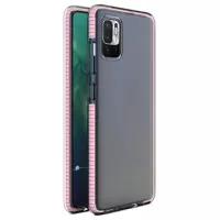 Spring Series Xiaomi Redmi Note 10 5G, Poco M3 Pro 5G TPU Case - Clear / Light Pink