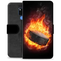 Huawei Mate 20 Premium Wallet Case - Ice Hockey
