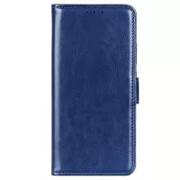 Motorola Moto E20/E30/E40 Wallet Case with Magnetic Closure - Blue