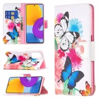 Wonder Series Samsung Galaxy M52 5G Wallet Case - Butterflies