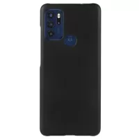 Motorola Moto G60S Rubberized Plastic Case - Black