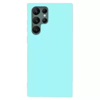 Anti-Fingerprint Matte Samsung Galaxy S22 Ultra 5G TPU Case - Baby Blue