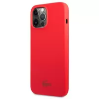 Lacoste iPhone 13 Pro Max Liquid Silicone Case - Red