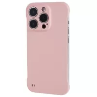 iPhone 14 Pro Max Frameless Plastic Case - Pink