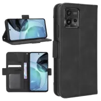 Cardholder Series Motorola Moto G72 Wallet Case - Black