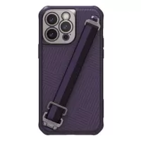 Nillkin Strap Magnetic iPhone 14 Pro Max Hybrid Case - Purple