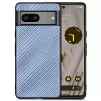 Google Pixel 7 Hybrid Case - Carbon Fiber - Blue