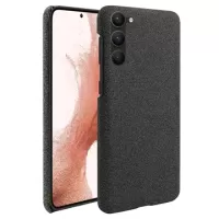 Samsung Galaxy S23 5G Cloth Coated Plastic Case - Black