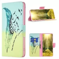 Xiaomi 12T/12T Pro Wonder Series Wallet Case - Feathers