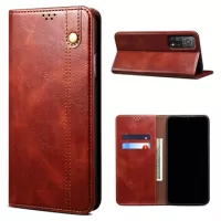 Xiaomi 11T/11T Pro Waxy Series Wallet Case - Brown
