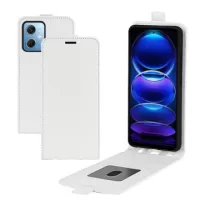 Xiaomi Poco X5 Vertical Flip Case with Card Holder - White