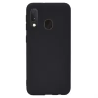 Anti-Fingerprint Matte Samsung Galaxy A20e TPU Case - Black
