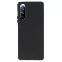 Anti-Fingerprint Matte Sony Xperia 10 III TPU Case - Black