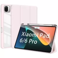 Dux Ducis Toby Xiaomi Pad 6/Pad 6 Pro Tri-Fold Smart Folio Case - Light Pink