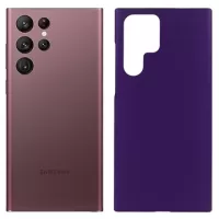 Samsung Galaxy S22 Ultra 5G Rubberized Plastic Case - Purple