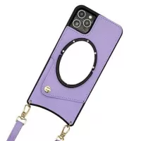 Fish Tail iPhone 14 Pro Coated Case with Mirror - Purple