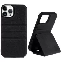 X-Level Journey iPhone 14 Pro Vertical Flip Case - Black
